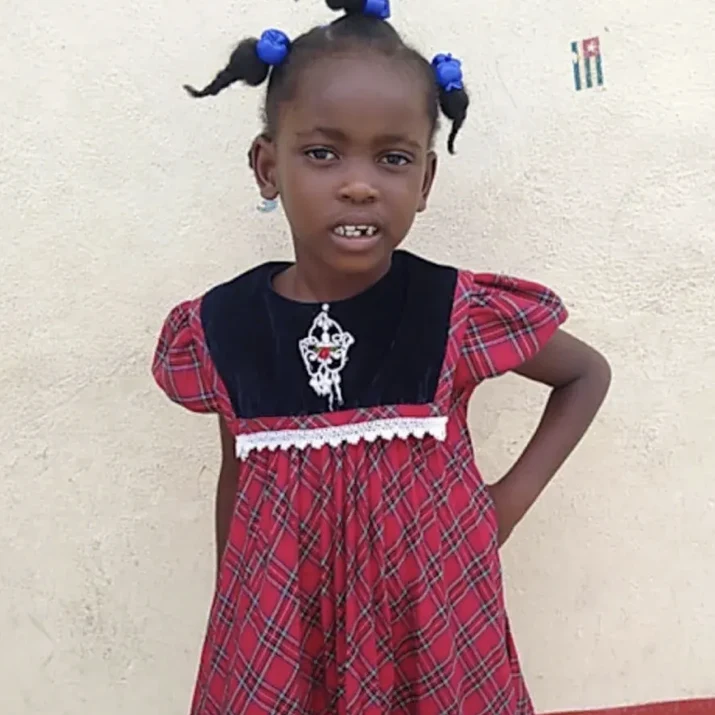 Lucmarla, a child in Haiti sponsored through Compassion International